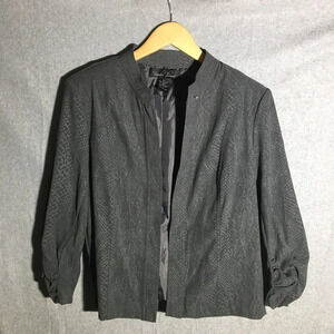 Womens Brandon Thomas Blazer Jacket Business Work Office Career Wear Rattlesnake